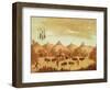 The Bull Dance-George Catlin-Framed Giclee Print