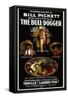 The Bull - Dogger-Norman Studios-Framed Stretched Canvas