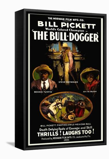 The Bull - Dogger-Norman Studios-Framed Stretched Canvas