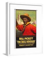 The Bull - Dogger-null-Framed Art Print
