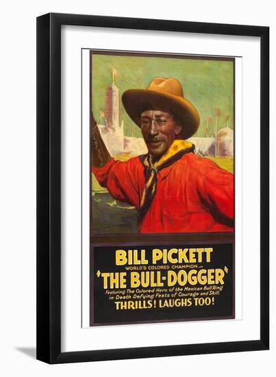 The Bull - Dogger-null-Framed Art Print