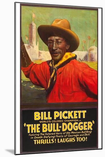 The Bull - Dogger-null-Mounted Art Print