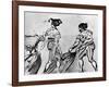 The Bull Fight, 19th Century-Constantin Guys-Framed Giclee Print