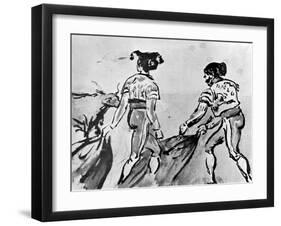 The Bull Fight, 19th Century-Constantin Guys-Framed Giclee Print