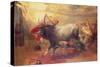 The Bull Fight-Leonardo Alenza-Stretched Canvas