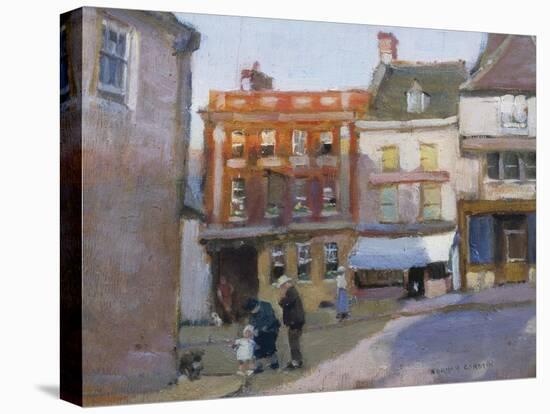 The Bull Hotel, Burford-Norman Garstin-Stretched Canvas