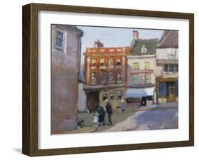 The Bull Hotel, Burford-Norman Garstin-Framed Giclee Print