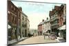 The Bull Ring, Ludlow, Shropshire-null-Mounted Art Print