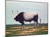 The Bull with Horns-Vincent Haddelsey-Mounted Giclee Print