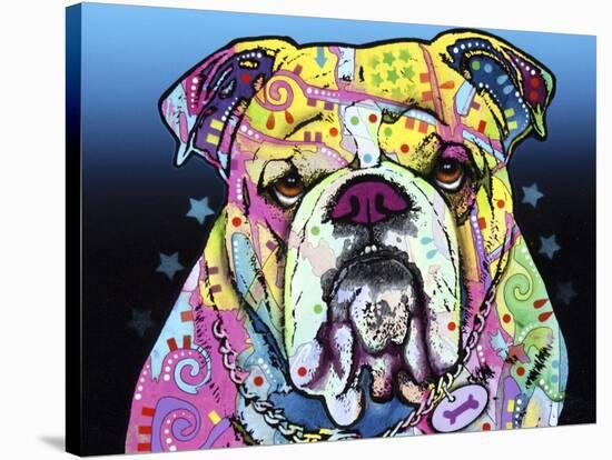 The Bulldog-Dean Russo-Stretched Canvas