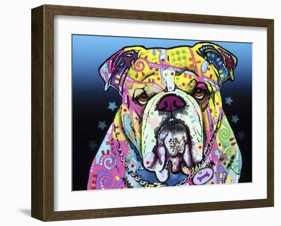 The Bulldog-Dean Russo-Framed Giclee Print