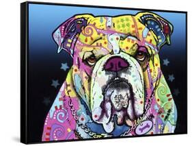 The Bulldog-Dean Russo-Framed Stretched Canvas