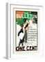 The Bulletin, One Cent-null-Framed Art Print