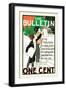 The Bulletin, One Cent-null-Framed Art Print