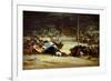 The Bullfight, 18th Century-Francisco de Goya-Framed Giclee Print