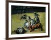 The Bullfight, circa 1825-Francisco de Goya-Framed Giclee Print