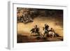 The Bullfight-Francisco de Goya-Framed Giclee Print