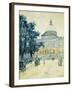 The Bullfinch State House, Boston-Kinsella James-Framed Giclee Print