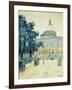 The Bullfinch State House, Boston-Kinsella James-Framed Giclee Print