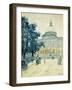 The Bullfinch State House, Boston-Kinsella James-Framed Giclee Print