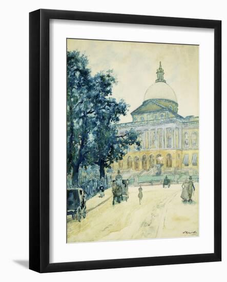 The Bullfinch State House, Boston-Kinsella James-Framed Giclee Print