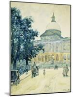 The Bullfinch State House, Boston-Kinsella James-Mounted Giclee Print