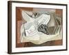 The Bunch of Grapes; La Grappe de Raisins, 1925-Juan Gris-Framed Giclee Print