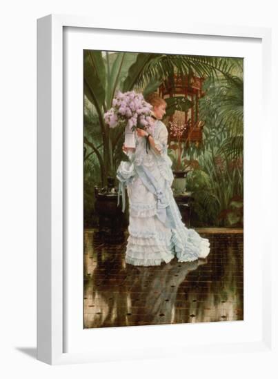 The Bunch of Lilacs, 1875-Sir Lawrence Alma-Tadema-Framed Giclee Print