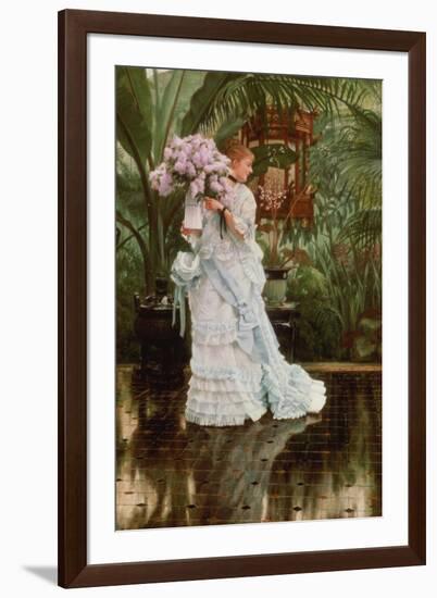 The Bunch of Lilacs, 1875-Sir Lawrence Alma-Tadema-Framed Giclee Print