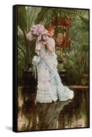 The Bunch of Lilacs, 1875-Sir Lawrence Alma-Tadema-Framed Stretched Canvas