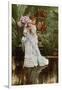 The Bunch of Lilacs, 1875-Sir Lawrence Alma-Tadema-Framed Giclee Print