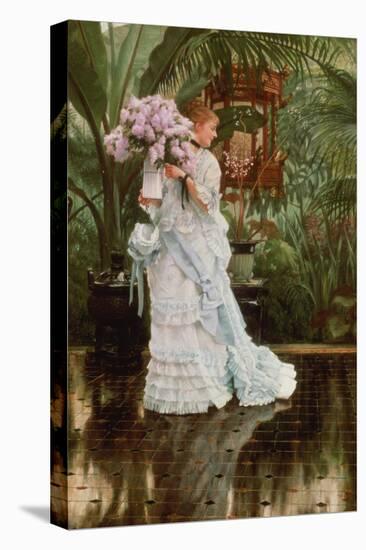 The Bunch of Lilacs, 1875-Sir Lawrence Alma-Tadema-Stretched Canvas