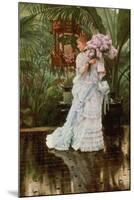 The Bunch of Lilacs, 1875-James Jacques Joseph Tissot-Mounted Giclee Print