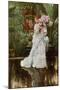 The Bunch of Lilacs, 1875-James Jacques Joseph Tissot-Mounted Giclee Print