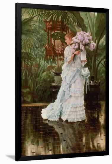 The Bunch of Lilacs, 1875-James Jacques Joseph Tissot-Framed Giclee Print