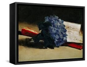 The Bunch of Violets, 1872-Edouard Manet-Framed Stretched Canvas