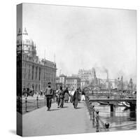 The Bund, Shanghai, China, Early 20th Century-J Dearden Holmes-Stretched Canvas