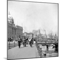 The Bund, Shanghai, China, Early 20th Century-J Dearden Holmes-Mounted Photographic Print