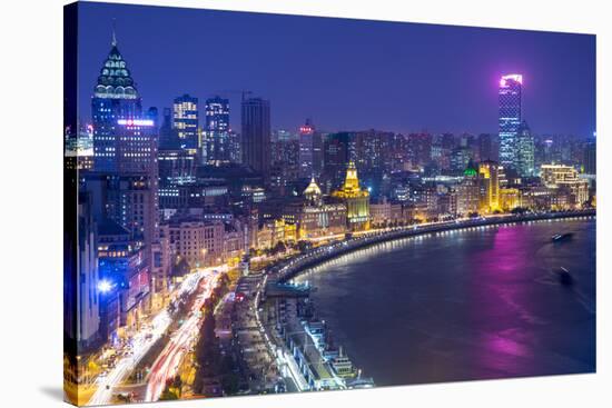 The Bund, Shanghai, China-Jon Arnold-Stretched Canvas