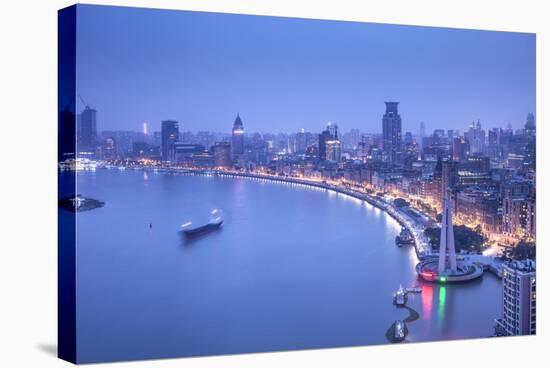 The Bund, Shanghai, China-Jon Arnold-Stretched Canvas