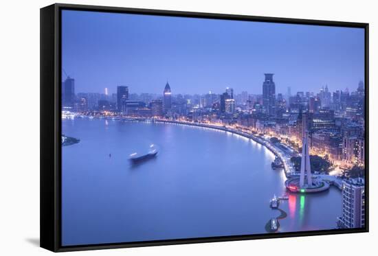 The Bund, Shanghai, China-Jon Arnold-Framed Stretched Canvas