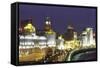 The Bund, Whampoa River, Shanghai, China-Dallas and John Heaton-Framed Stretched Canvas