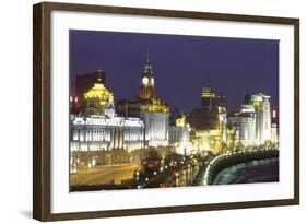 The Bund, Whampoa River, Shanghai, China-Dallas and John Heaton-Framed Photographic Print