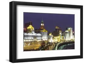 The Bund, Whampoa River, Shanghai, China-Dallas and John Heaton-Framed Photographic Print