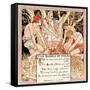 The Bundle of Sticks, Illustration from 'Baby's Own Aesop', Engraved and Printed by Edmund Evans,…-Walter Crane-Framed Stretched Canvas