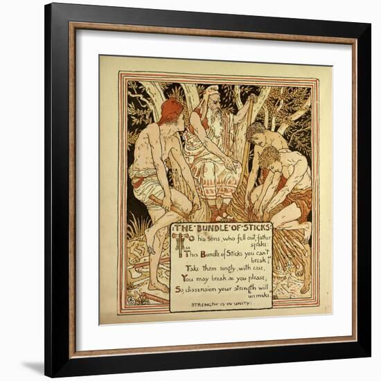 The Bundle of Sticks-null-Framed Giclee Print