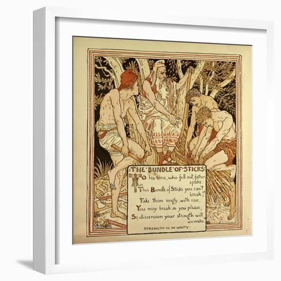 The Bundle of Sticks-null-Framed Giclee Print