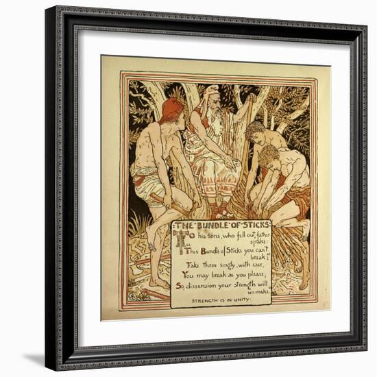 The Bundle of Sticks-null-Framed Giclee Print