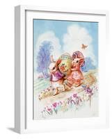 The Bunny Trail-Judy Mastrangelo-Framed Giclee Print