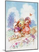 The Bunny Trail-Judy Mastrangelo-Mounted Giclee Print